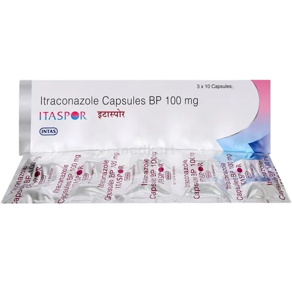 itaspor 100mg capsule 10's